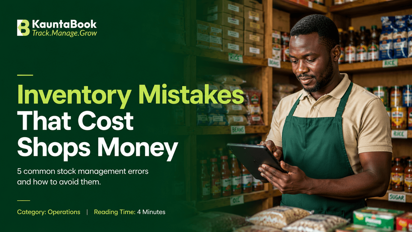 Inventory mistakes that cost shops money (and how to fix them)
